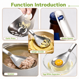 5-in-1 Stainless Steel Kitchen Spoon