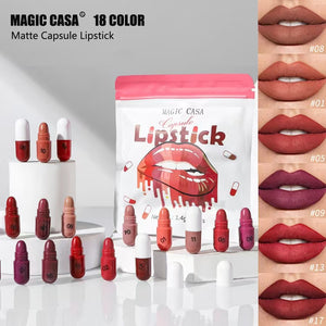 KS 18-Colors Capsule Lipstick Set